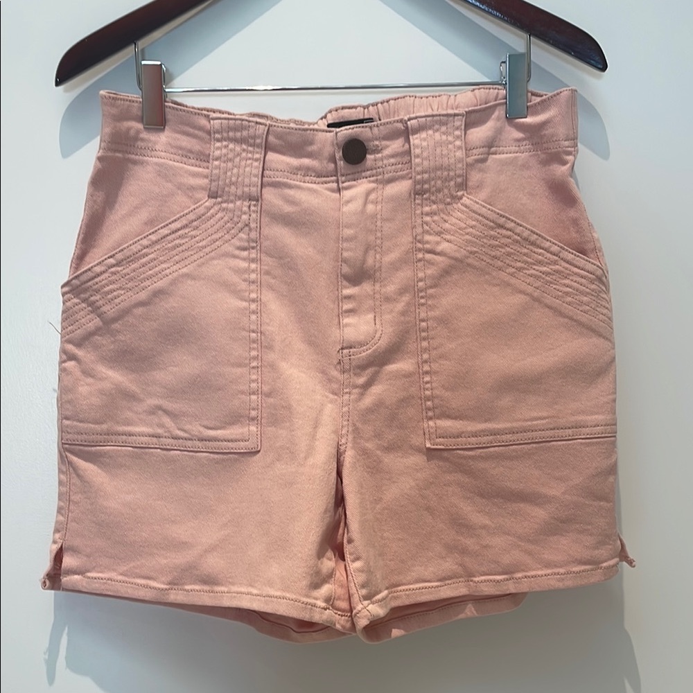 Aniyah one 5 one High Rise Pink Shorts Stretch Waist 10 30